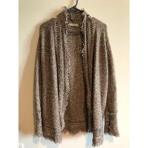 Thick cardigan